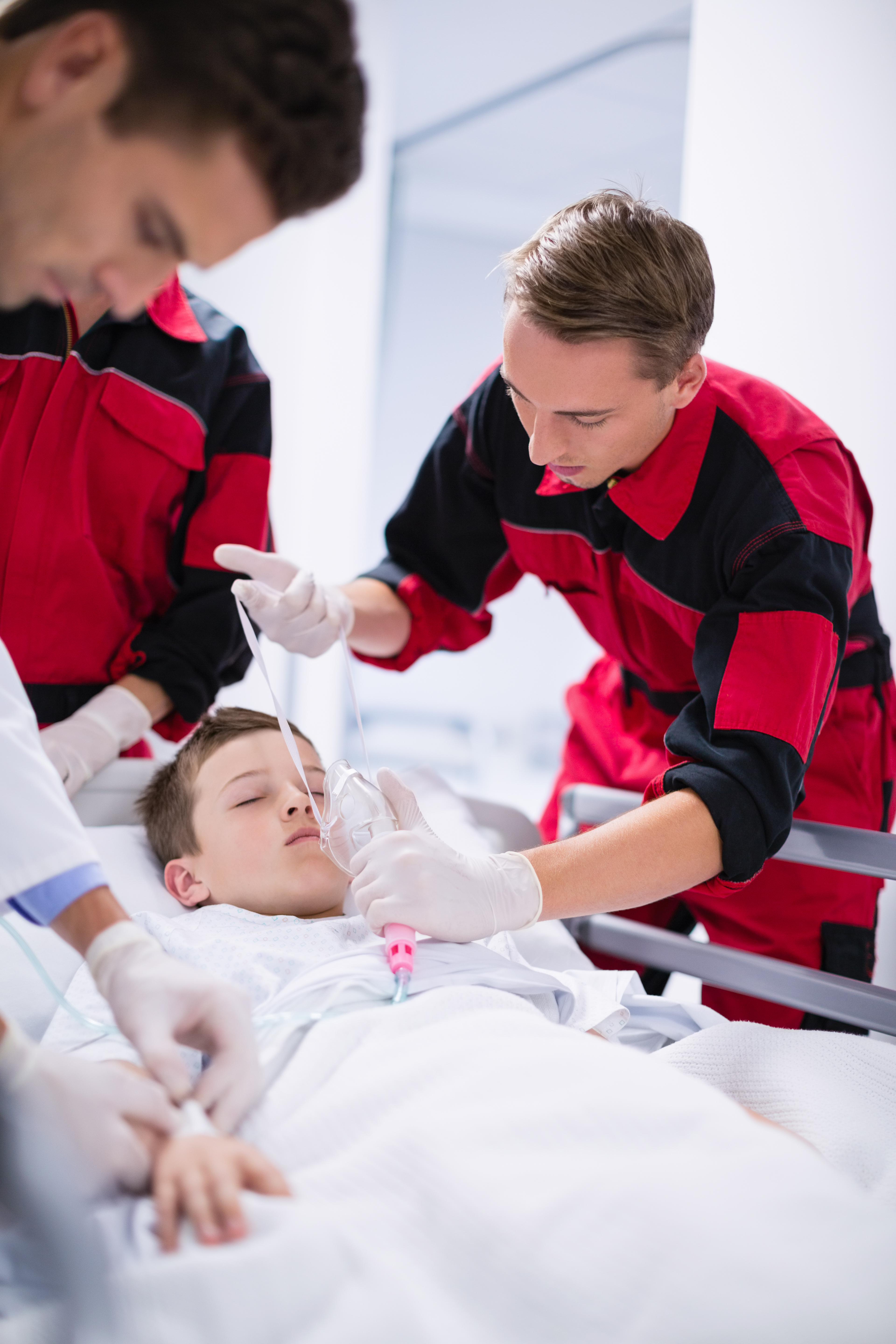 Paramedics responding fast